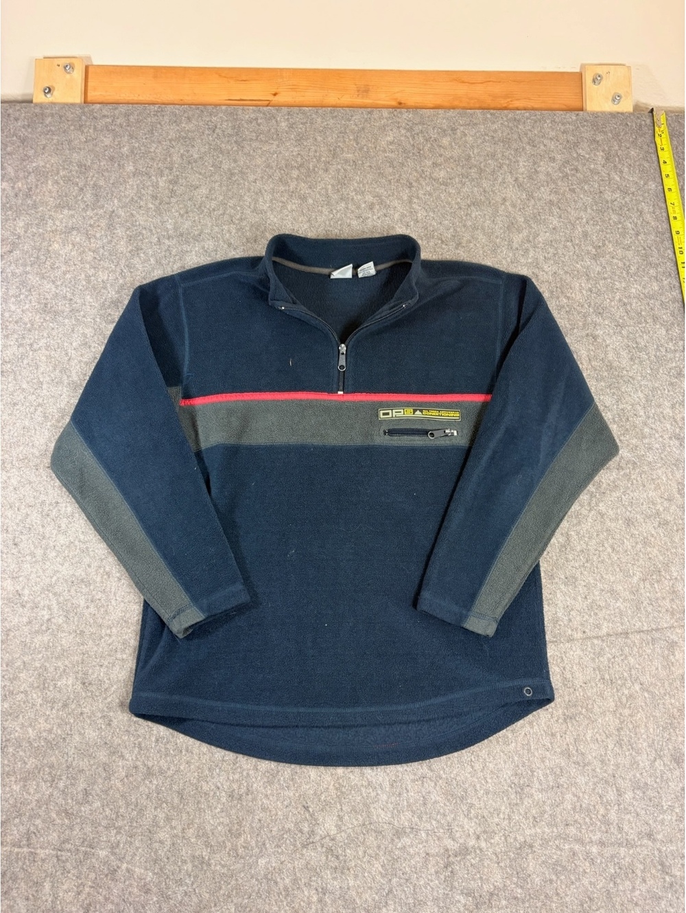 Vintage Ocean Pacific quarter zip fleece pullover Size M